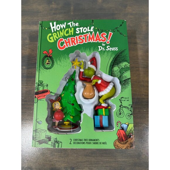 Hallmark How the Grinch Stole Christmas Ornaments Two Ornaments in Box - Picture 1 of 6